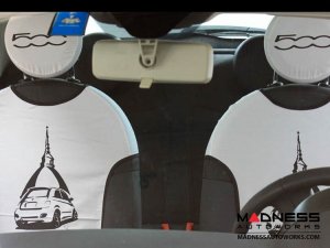 FIAT 500 Seat Cover Set - Mole Antonelliana